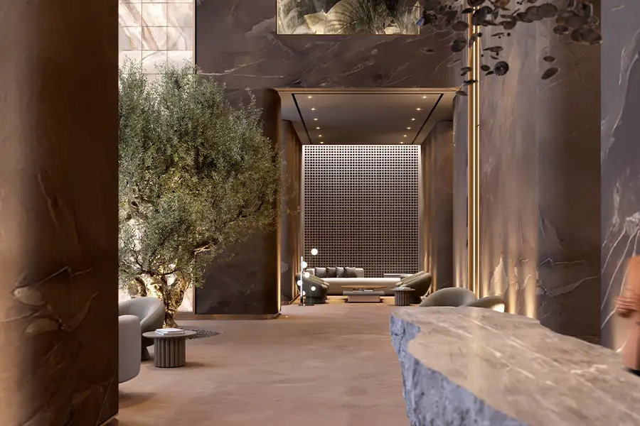Ananda Towers Lobby